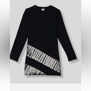 Splendid Littles Big Girl's Black
Shibori Modal Long Sleeve Dress Size 12